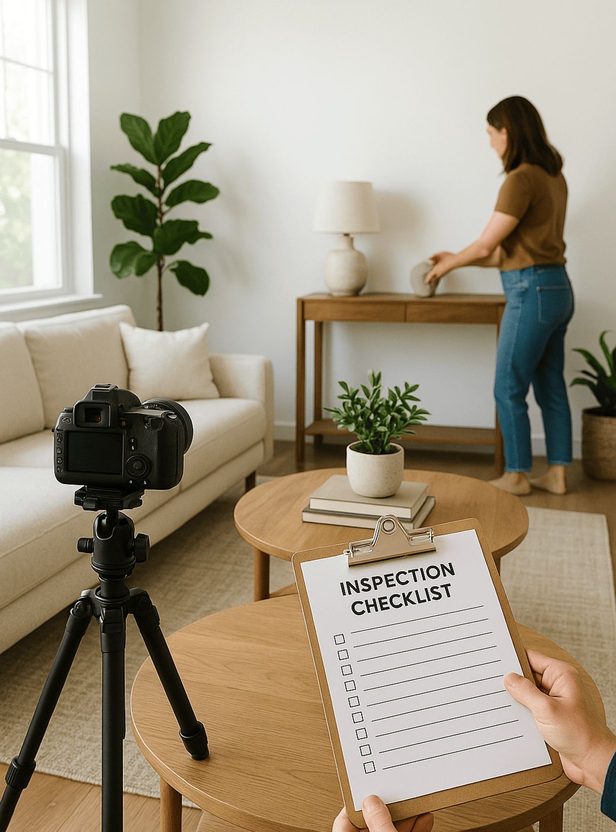 home staging and preparation for real estate sale